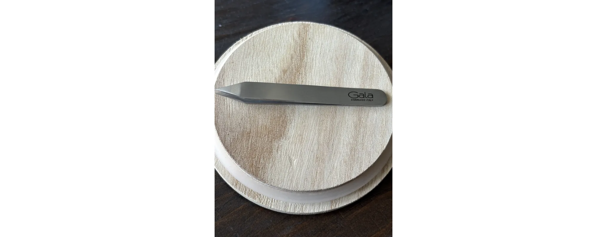 Stainless Steel Gala H style tweezer