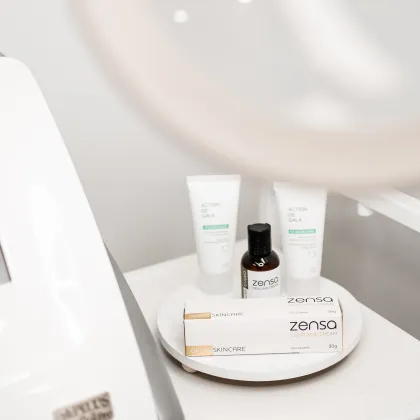 Dectro machine with products