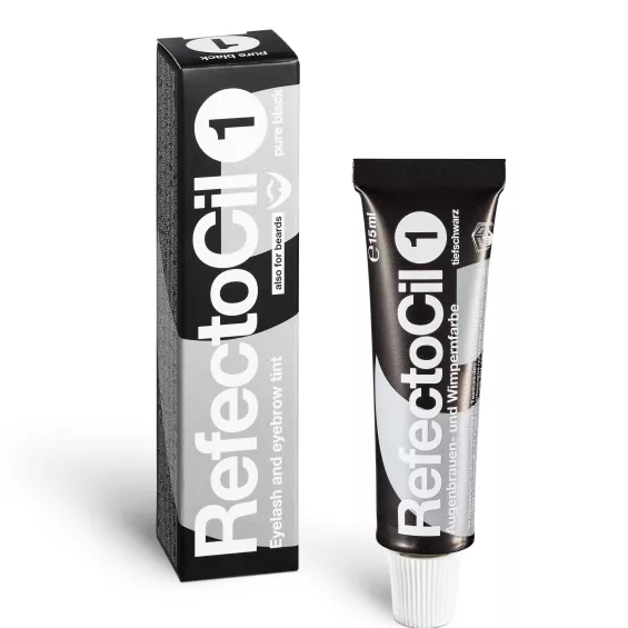 RefectoCil Tint Pure Black #1 15ml